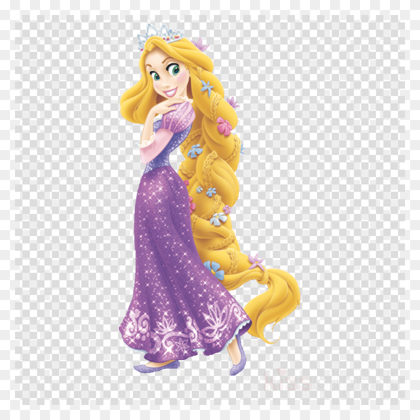 900x900 Descargar Png Princesas De Disney Rapunzel Princesa Rapunzel Princesa, Textura, Lunares, Muñeca Hd Png