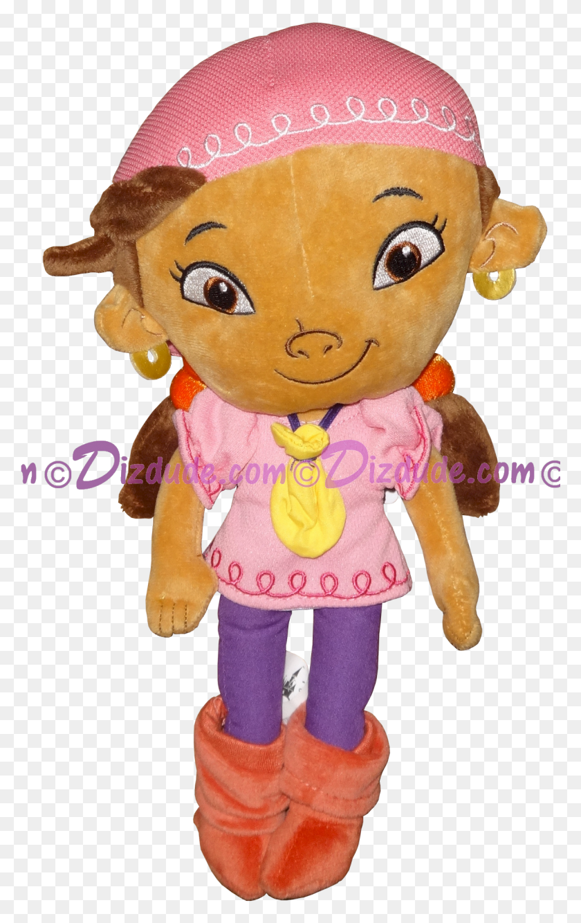 1183x1931 Disney S Izzy The Never Land Pirate 12 Inch Plush Cartoon, Doll, Toy, Figurine HD PNG Download