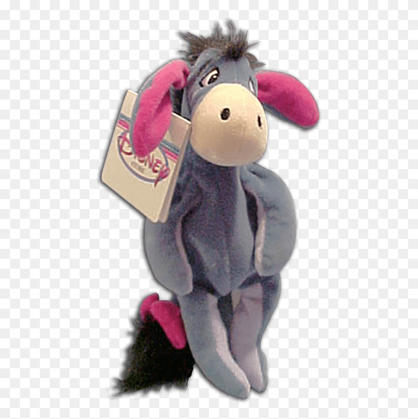 457x782 Disney Store Plush Bean Bag Pooh39s Eeyore Stuffed Toy, Figurine, Person, Human HD PNG Download