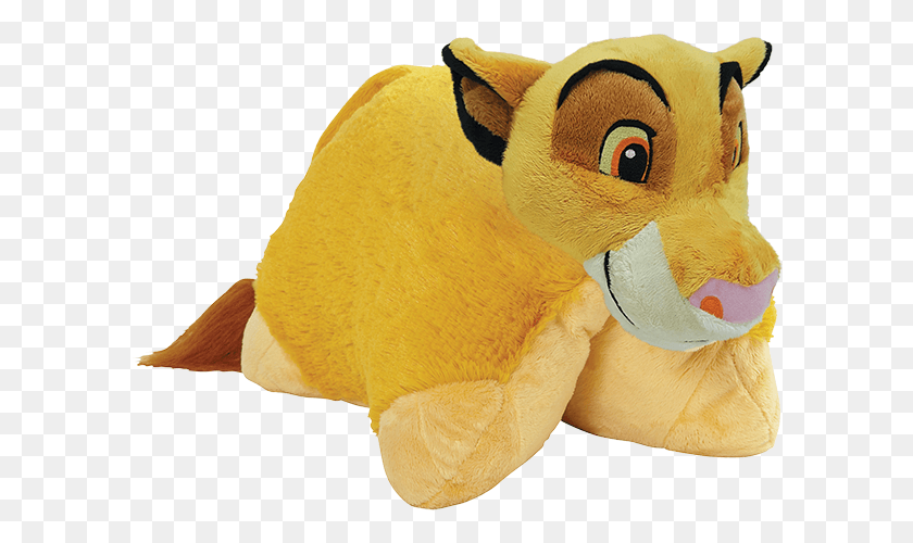 600x440 Disney The Lion King Simba Pillow Pet Pillow Pets, Plush, Toy, Cushion HD PNG Download