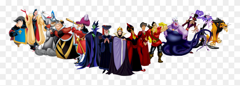 2001x622 Disney Villains Clipart, Clothing, Apparel, Costume HD PNG Download