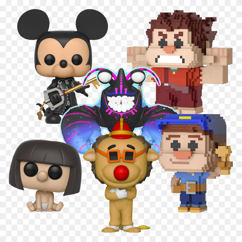 1200x1200 Disney Wreck It Ralph Pop Figure, Toy, Minecraft HD PNG Download