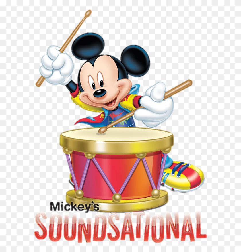 607x820 Disneyland Clipart Disney Parade Disneyland Soundsational Parade Logo, Juguete, Tambor, Percusión Hd Png