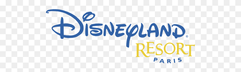523x193 Disneyland Resort Paris Logo Transparent Amp Svg Electric Blue, Number, Symbol, Text HD PNG Download