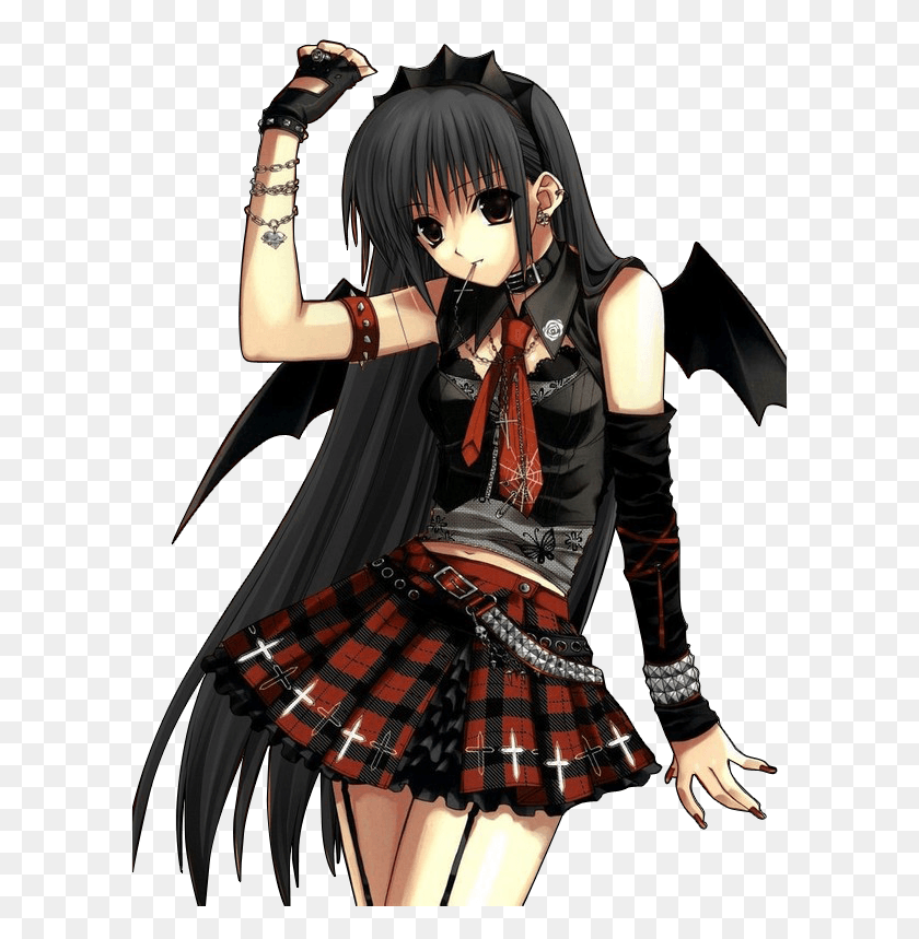 598x799 Dispatch Vampire Anime Girl, Skirt, Clothing, Apparel HD PNG Download