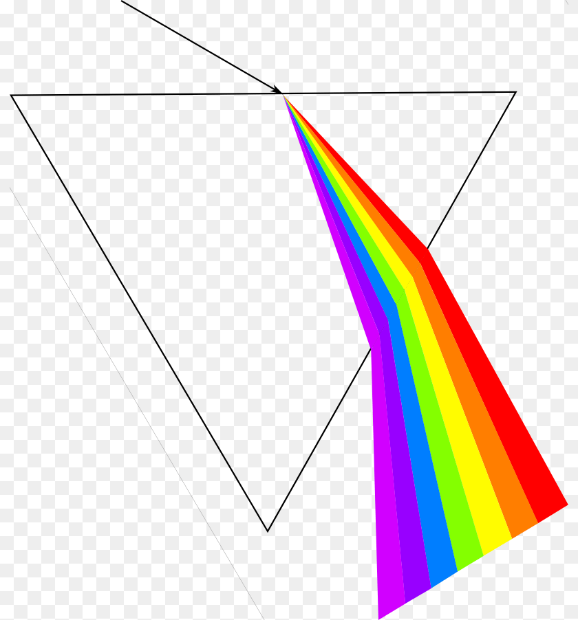 Dispersion Of Light, Triangle, Bow, Weapon Clipart PNG