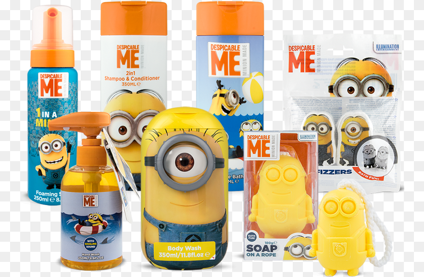 761x550 Dispicable Me Bubble Bath 400ml Amp 2in1 Shampoo, Toy, Tin Transparent PNG
