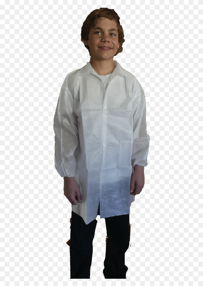 402x1120 Disposable Lab Coats Standing, Clothing, Apparel, Lab Coat HD PNG Download
