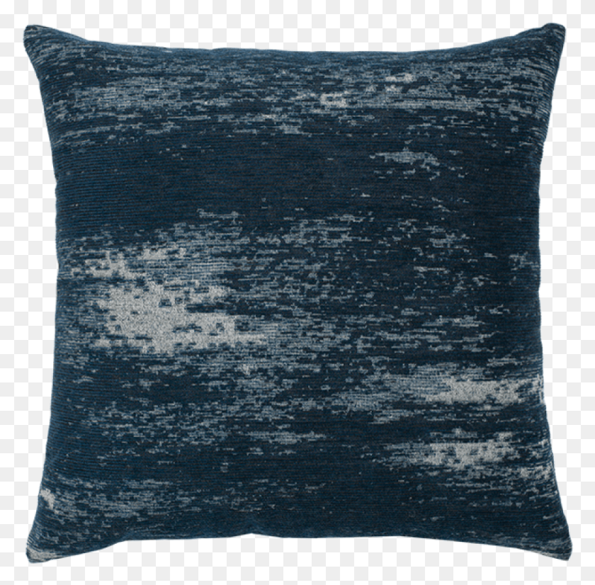 884x869 Distressed Granite Distressed Indigo Double Sided Distressed Indigo Throw Pillow, Cushion, Rug HD PNG Download