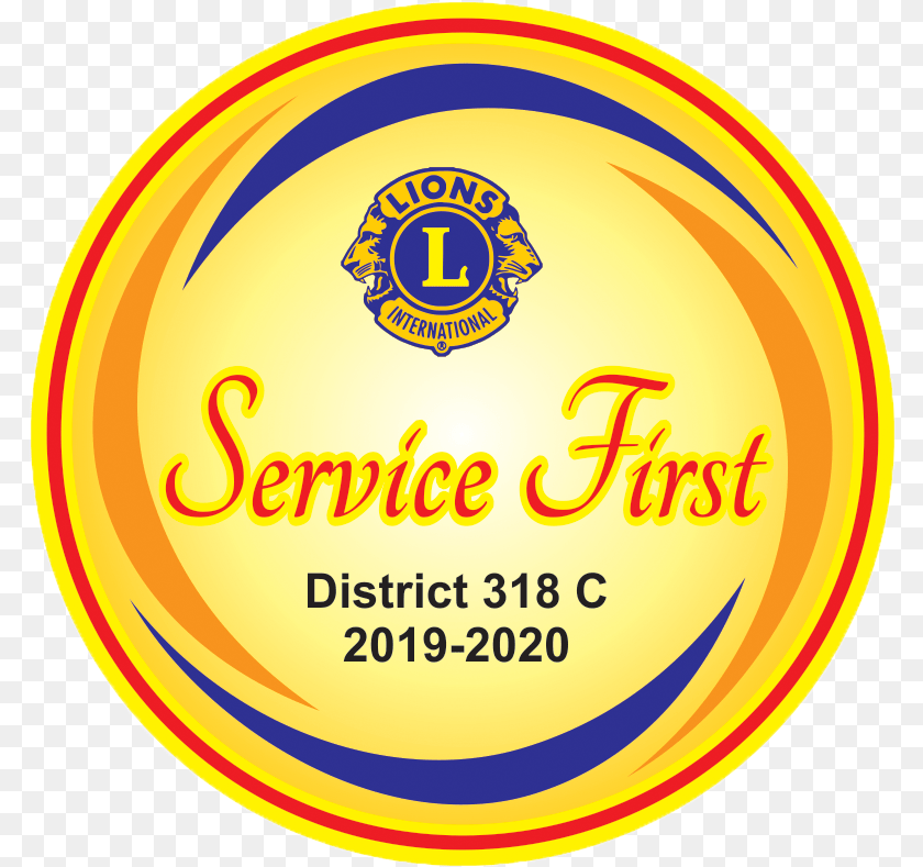 789x789 District 318c Logo, Badge, Gold, Symbol PNG