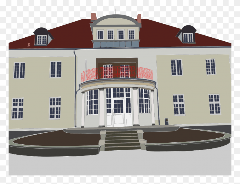 3264x2448 District Office Building Office Building Vector, Housing, Villa, House HD PNG Download