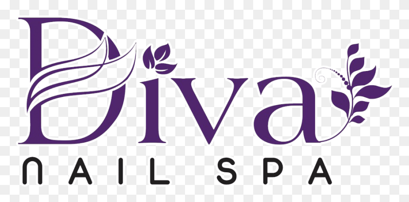 881x401 Diva Nail Amp Spa Houston Nails Design Logo, Text, Alphabet, Number HD PNG Download