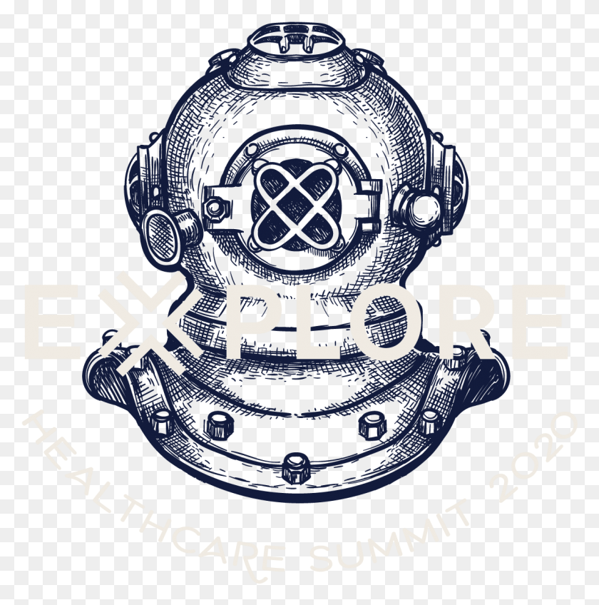 1135x1148 Diver Helmet Vector, Text, Symbol, Logo HD PNG Download