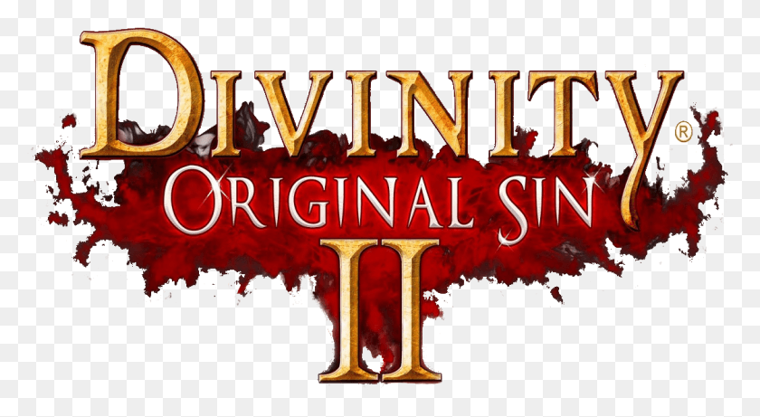 1121x577 Descargar Png Divinity Original Sin 2 Logo Portal Dark, Alfabeto, Texto, Word Hd Png