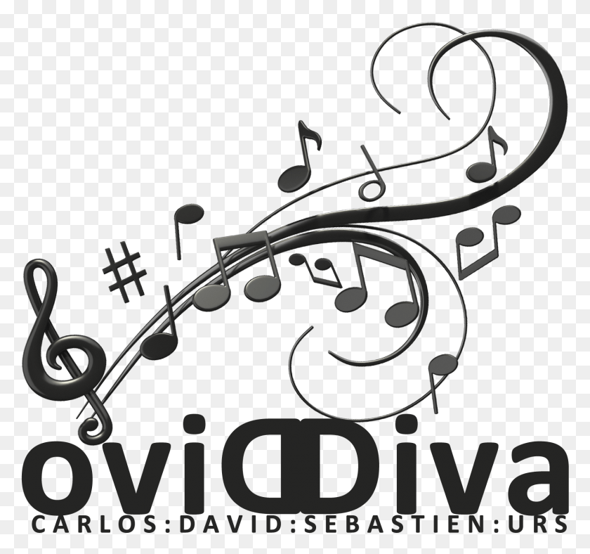 1467x1371 Divodiva Music Clipart Clear Background, Graphics, Floral Design HD PNG Download
