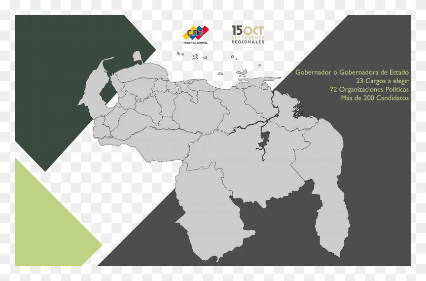 8303x5266 Divulgacin Electoral Venezuela Map Black, Diagram, Plot, Atlas HD PNG Download
