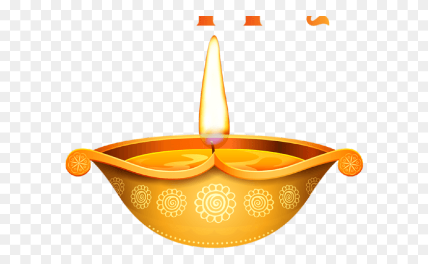 587x458 Diwali Clipart Diwali Light Happy Diwali Text, Fire, Candle, Lamp HD PNG Download