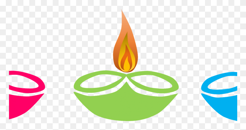 1094x538 Diwali Diya Lights Free Clipart, Fire, Flame, Dynamite HD PNG Download