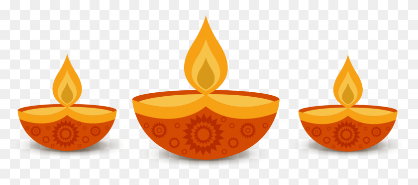 1338x537 Diwali Lámpara De Aceite Diwali Lámpara Diwali Deepavali Lámpara Diwali, Fuego, Llama, Vela Hd Png Download