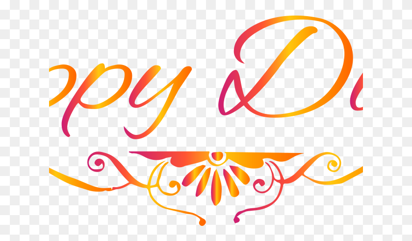 641x433 Diwali Transparent Images Happy Diwali Text, Graphics, Handwriting HD PNG Download