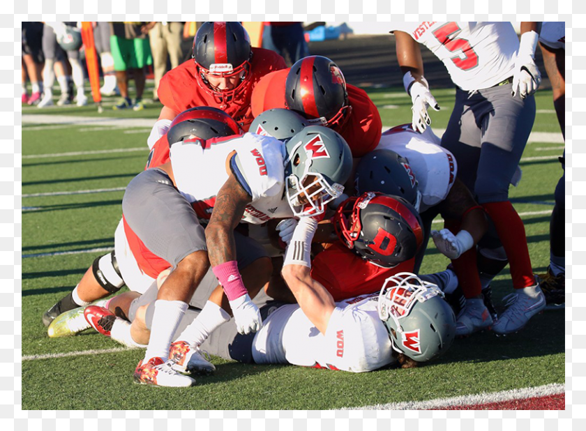 812x581 Dixie State University Athletics Sprint Football, Helmet, Clothing, Apparel HD PNG Download