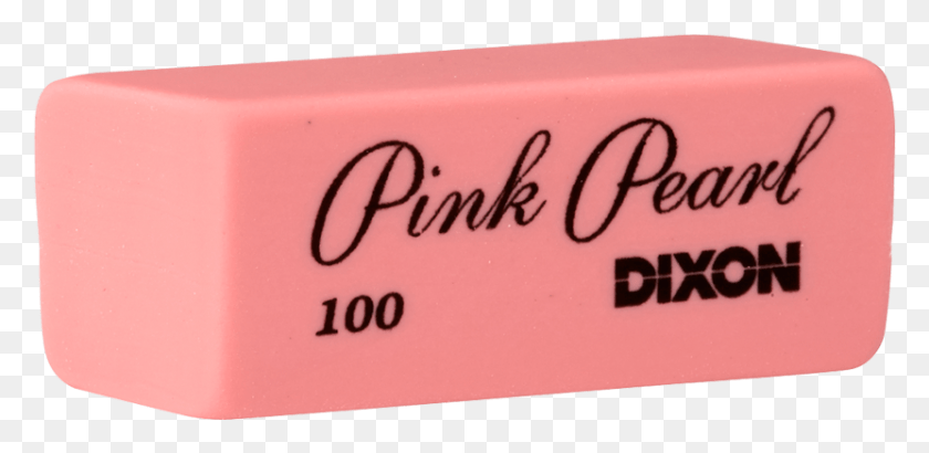 831x373 Dixon Pink Pearl Erasers Calligraphy, Rubber Eraser, Text, Box HD PNG Download