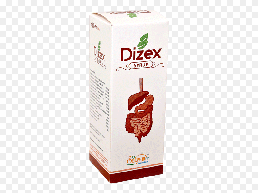 262x569 Descargar Png / Jarabe Dizex Para El Jarabe Digestivo Digestivo, Alimentos, Condimentos, Texto Hd Png