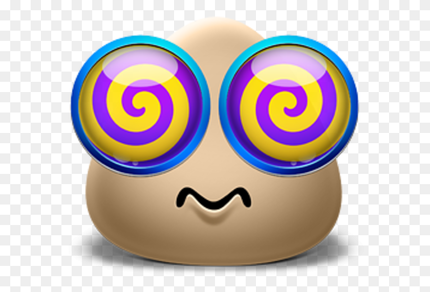 587x511 Dizzy Emoticon, Sphere, Food, Sweets HD PNG Download
