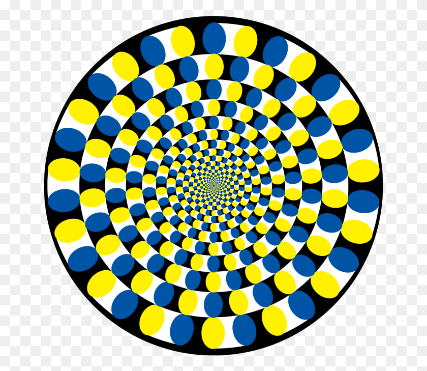 669x669 Dizzy Eyes Optical Illusion Persistence Of Vision, Spiral, Coil, Photography HD PNG Download