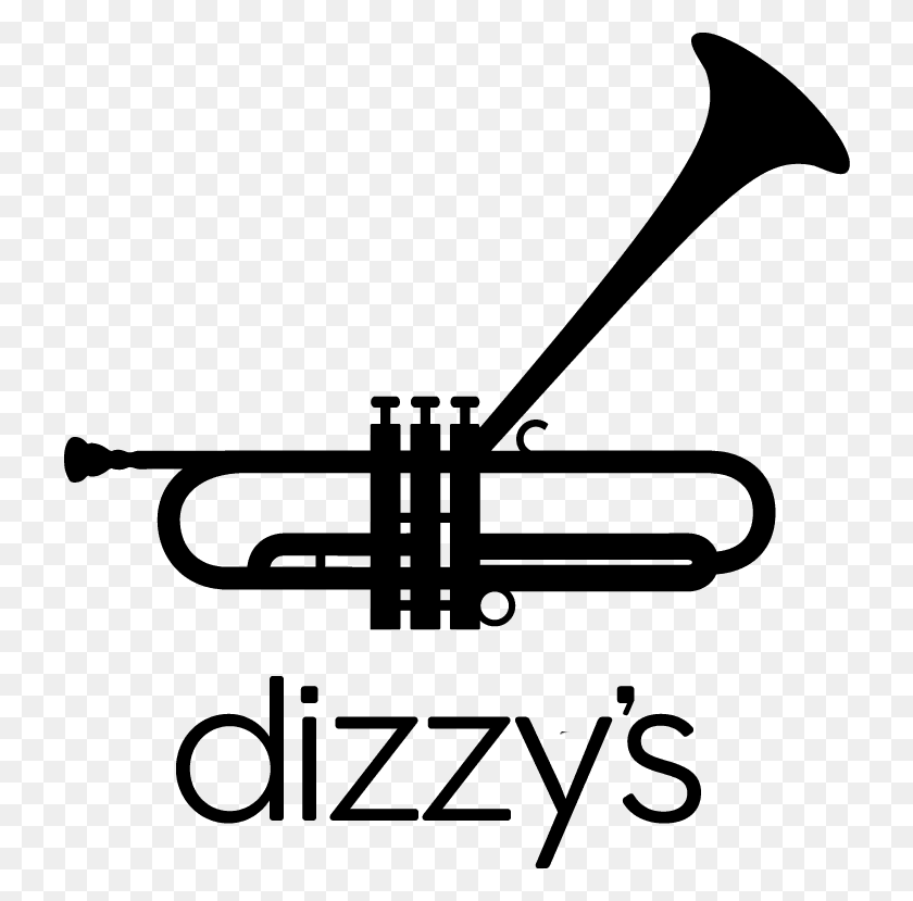 724x769 Dizzy Logo Dizzy39s Club Coca Cola Logo, Trumpet, Horn, Brass Section HD PNG Download