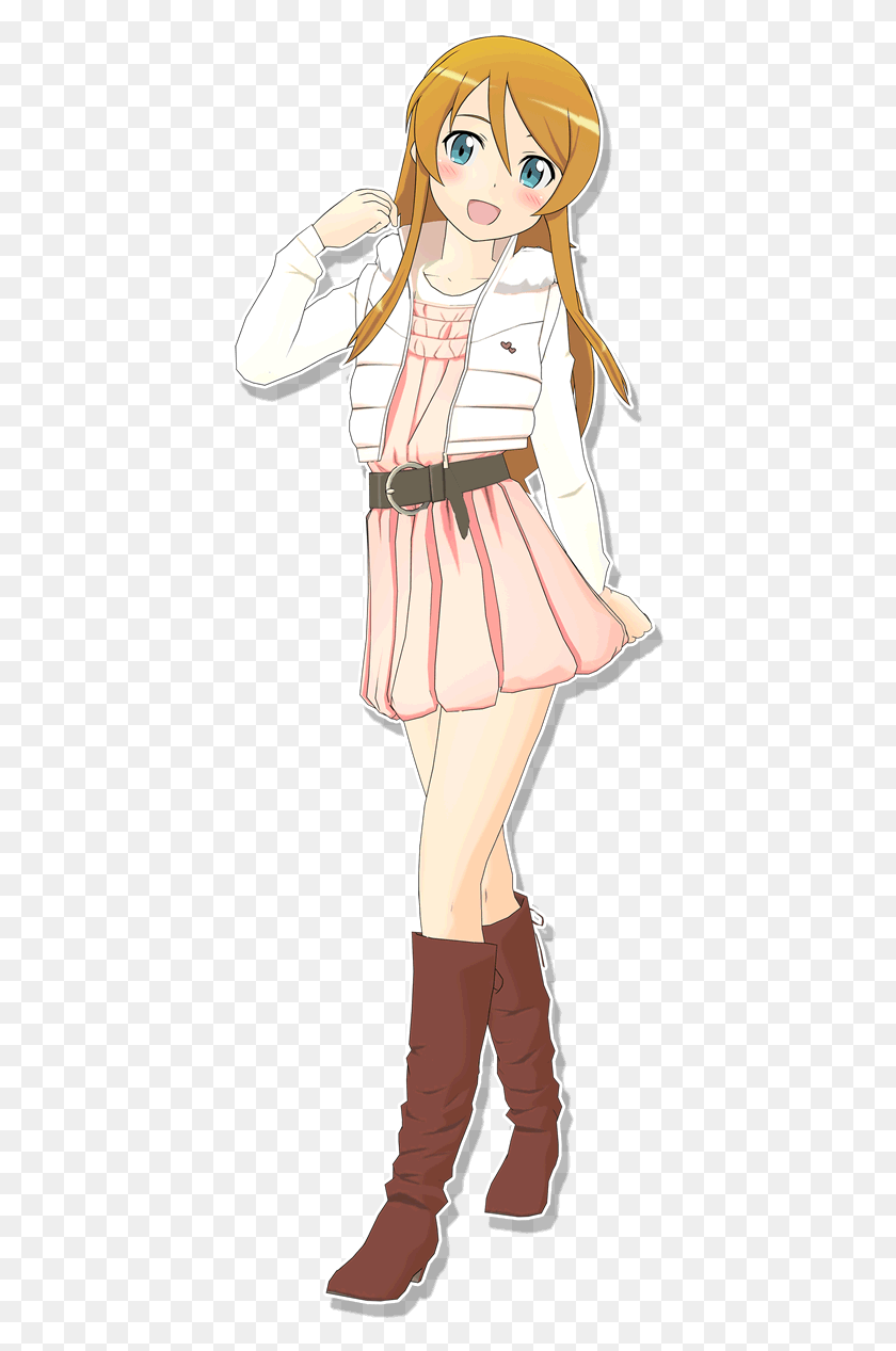 406x1207 Dizzy Ziddy On Twitter Oreimo Kirino Outfits, Costume, Clothing, Apparel HD PNG Download