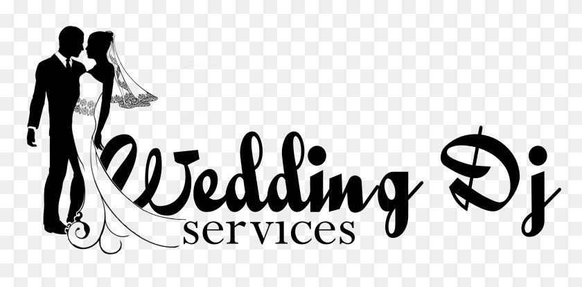 4551x2071 Dj Clipart Wedding Dj Wedding Dj Logo, Person, Human, Nature HD PNG Download