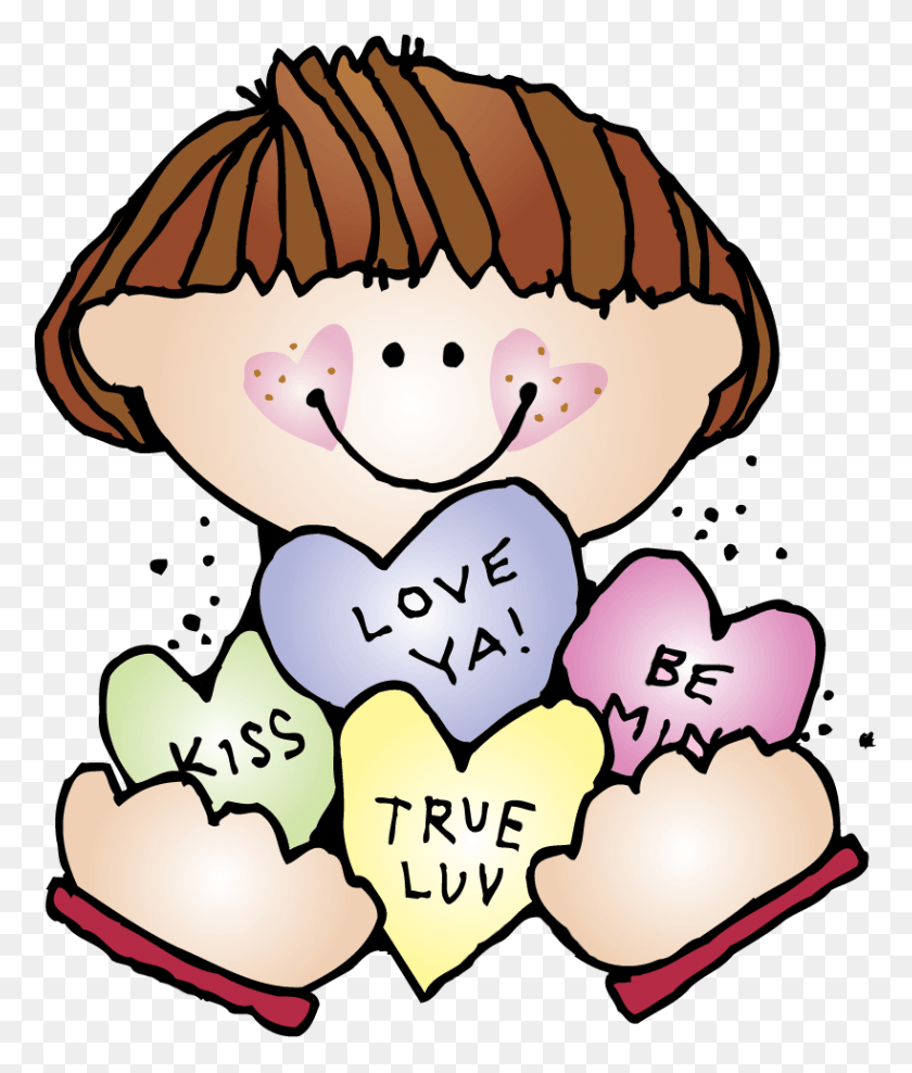 819x975 Dj Inkers Valentine Clipart, Sweets, Food, Confectionery HD PNG Download