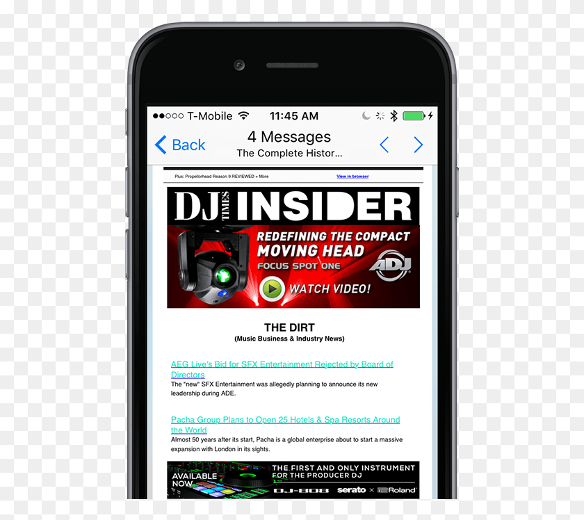 481x688 Dj Insider Email Newsletter Iphone, Phone, Electronics, Mobile Phone HD PNG Download