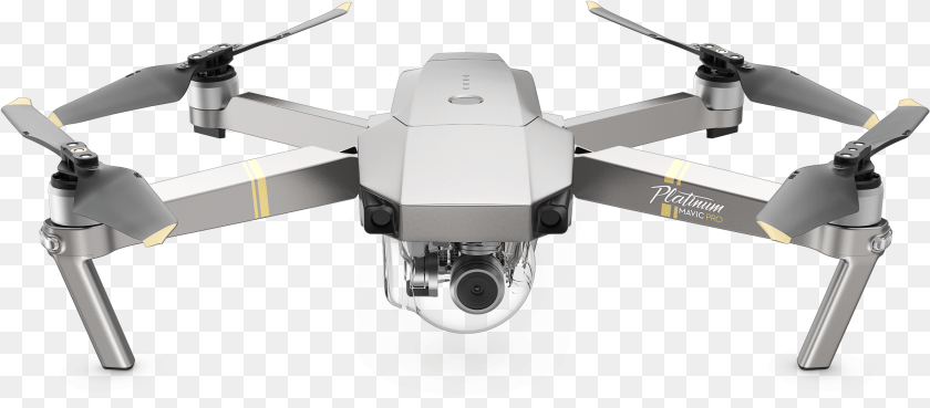 2395x1053 Dji Mavic Pro Platinum Quadcopter Drone Dji Mavic Pro Fly More Combo Platinum, Appliance, Ceiling Fan, Device, Electrical Device Clipart PNG