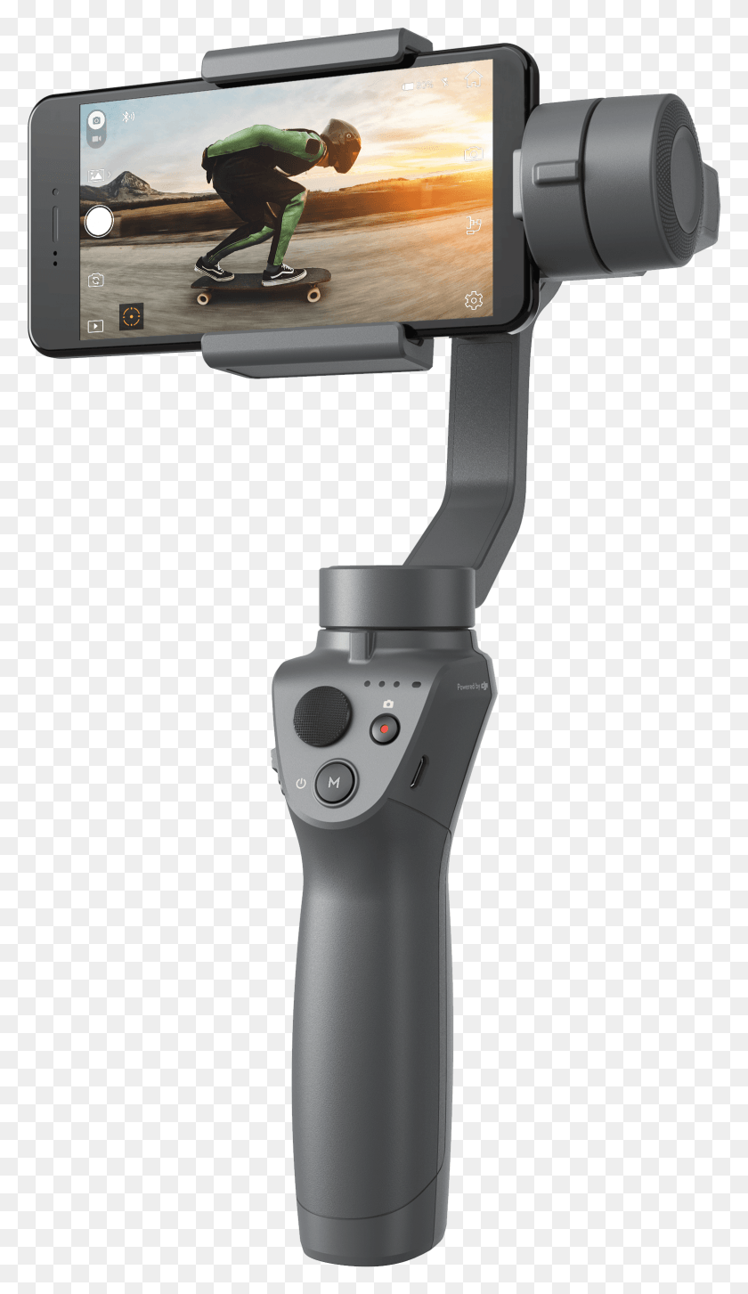 1568x2801 Dji Представляет Новые Стабилизаторы Для Портативных Камер На Выставке Ces Dji Osmo Mobile 2 Balance, Человек, Человек, Скейтборд Png Скачать