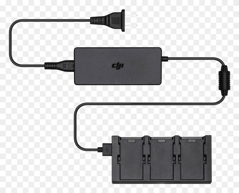 1475x1171 Dji Spark Battery Charging Hub, Adapter, Plug HD PNG Download