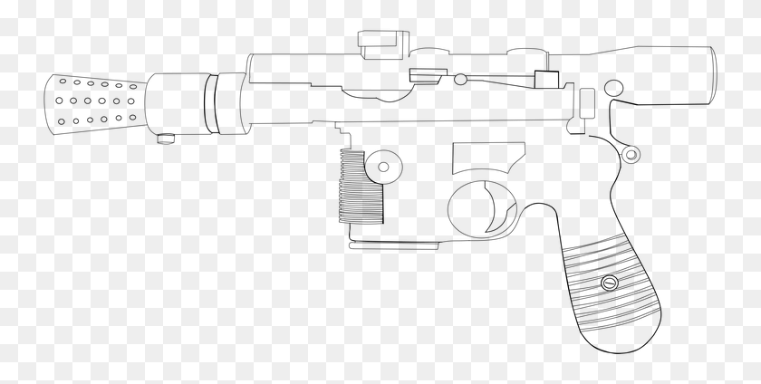 749x364 Descargar Png Dl 44 Blaster Pistola Rifle Forward Empire Arma De Fuego, Gris, World Of Warcraft Hd Png