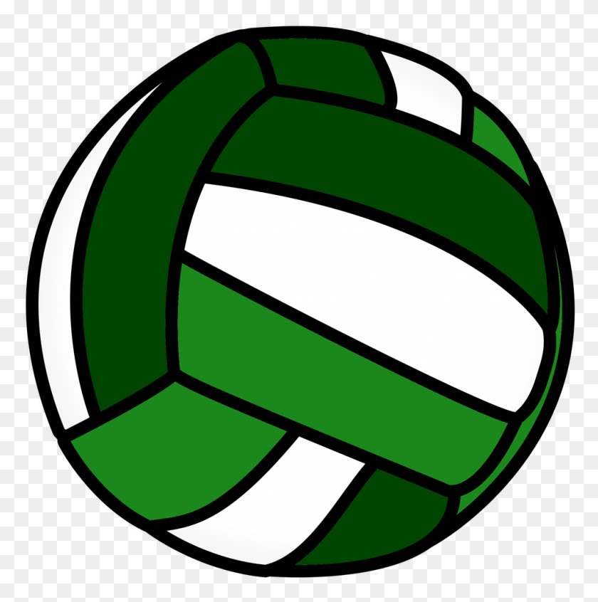 981x989 Dmms 20web 20color 20volleyball Volleyball Clipart, Symbol, Recycling Symbol, Soccer Ball HD PNG Download