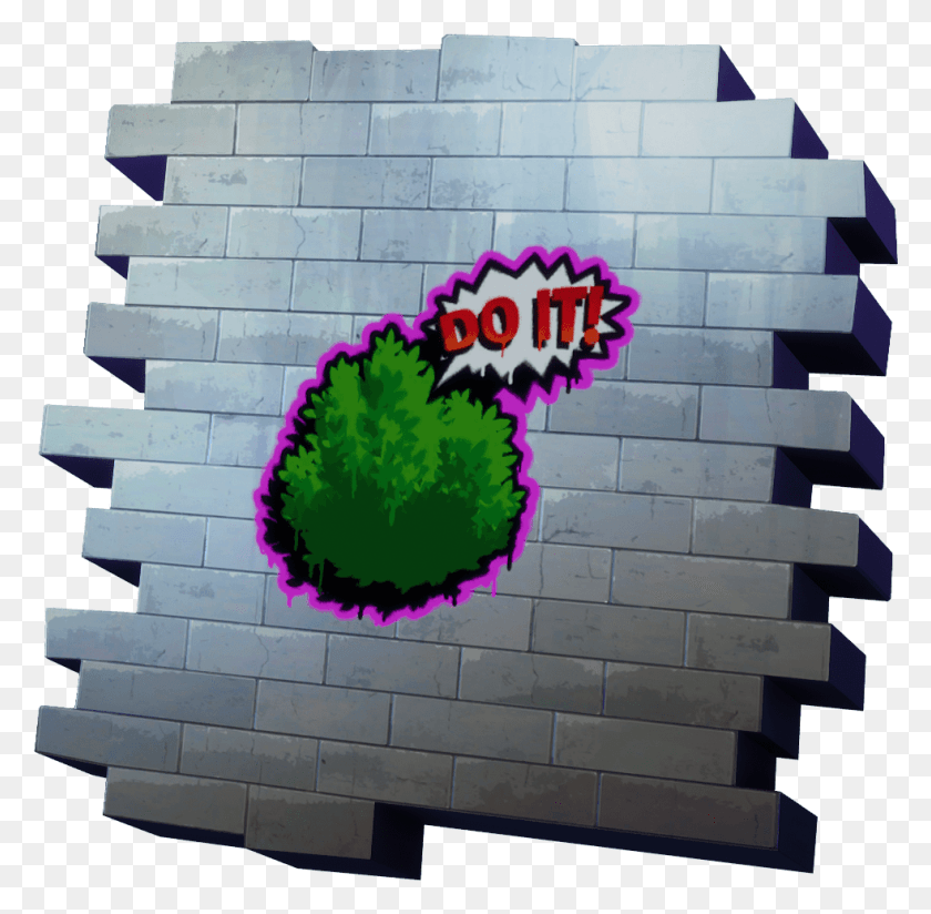 982x962 Do It Fortnite Do It Spray, Staircase, Graphics HD PNG Download