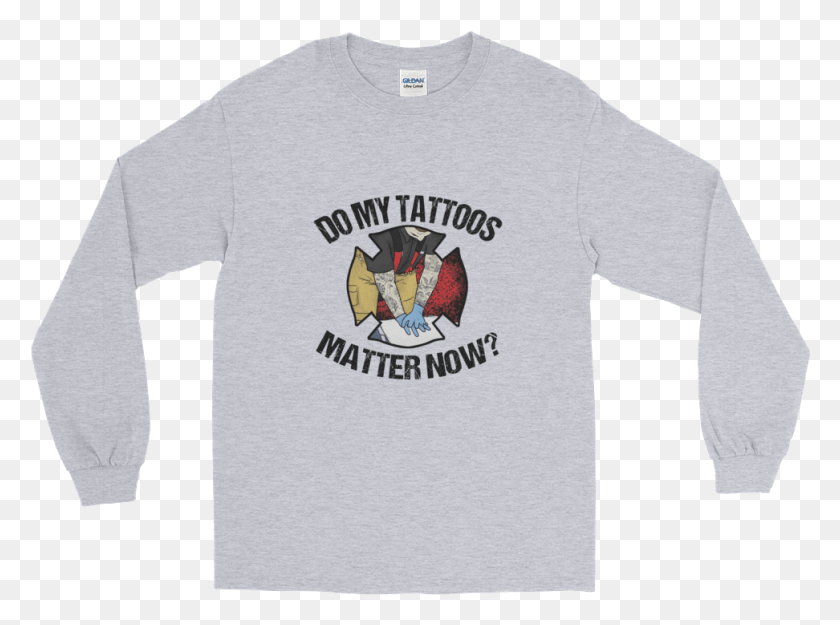972x705 Do My Tattoos Matter Now Long Sleeved T Shirt, Clothing, Apparel, Sleeve HD PNG Download