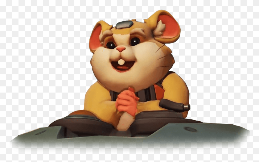 1154x688 Do Not Anger The Hamster Wrecking Ball Hammond Overwatch Cute, Toy, Figurine, Super Mario HD PNG Download