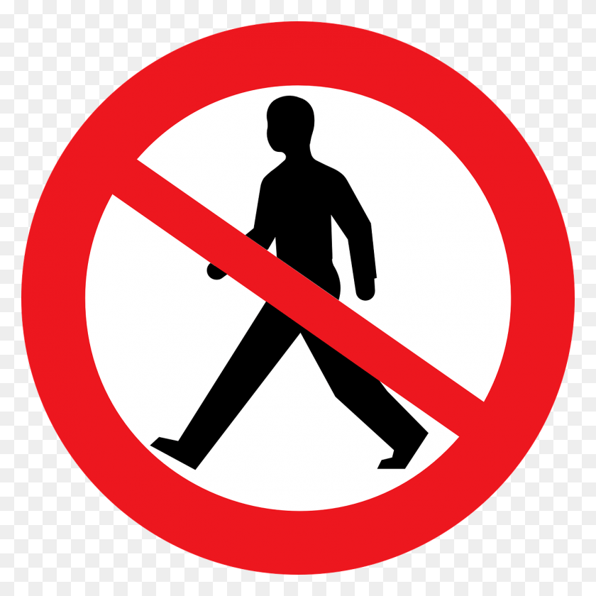 1279x1280 Do Not Enter Man Clip Art Do Not Enter Logo, Symbol, Road Sign, Sign HD PNG Download
