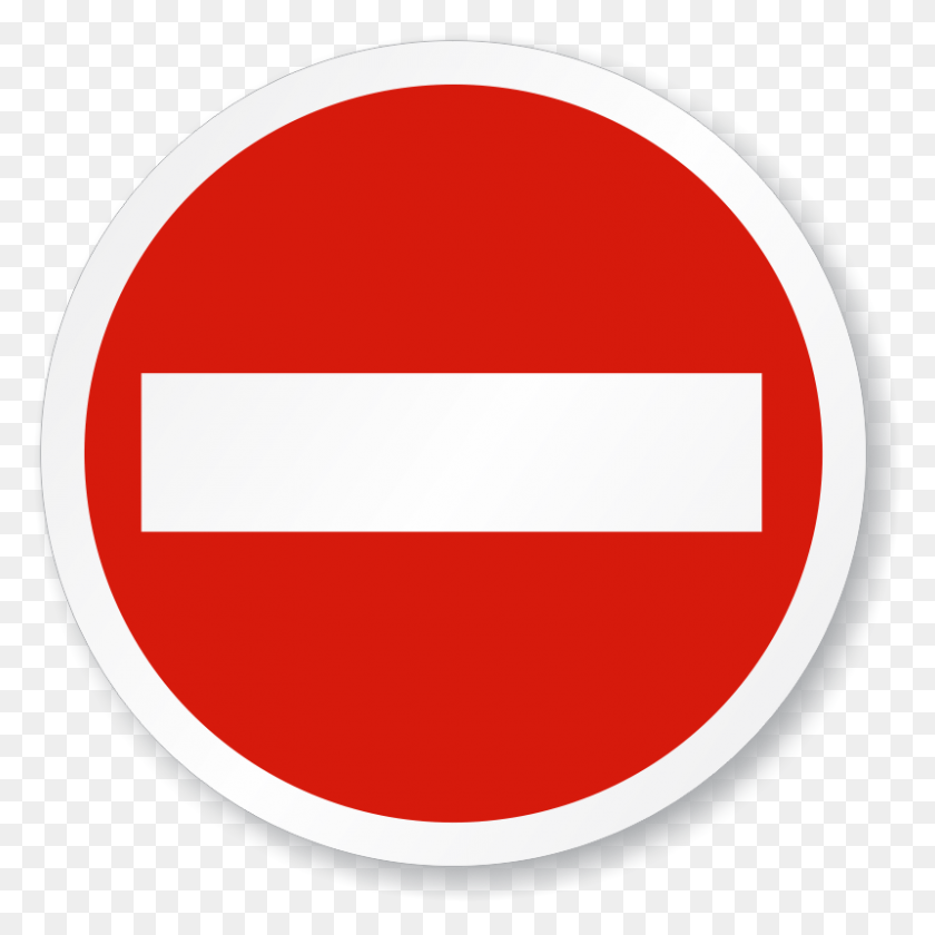 Do Not Enter Sign Symbol Road Sign Stopsign HD PNG Download 