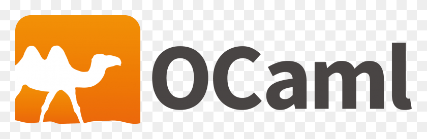 2187x601 Do You Think That Rust Could Be Better Than Ocaml Or Ocaml Programming Language Logo, Text, Alphabet, Number HD PNG Download