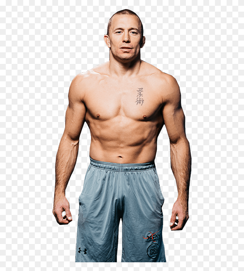 481x873 Do You Think This Will Happen Gsp Vs Habeeb This Will Georges St Pierre, Person, Human, Man HD PNG Download