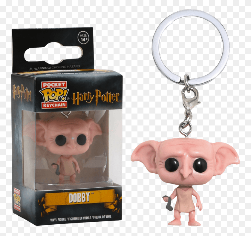 768x730 Dobby Pocket Pop Vinyl Keychain Harry Potter, Doll, Toy, Accessories HD PNG Download
