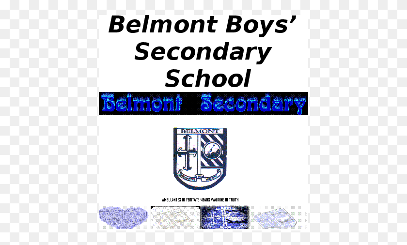 433x446 Doc Belmont Boys Secondary Rc School, Текст, Флаер, Плакат Png Скачать
