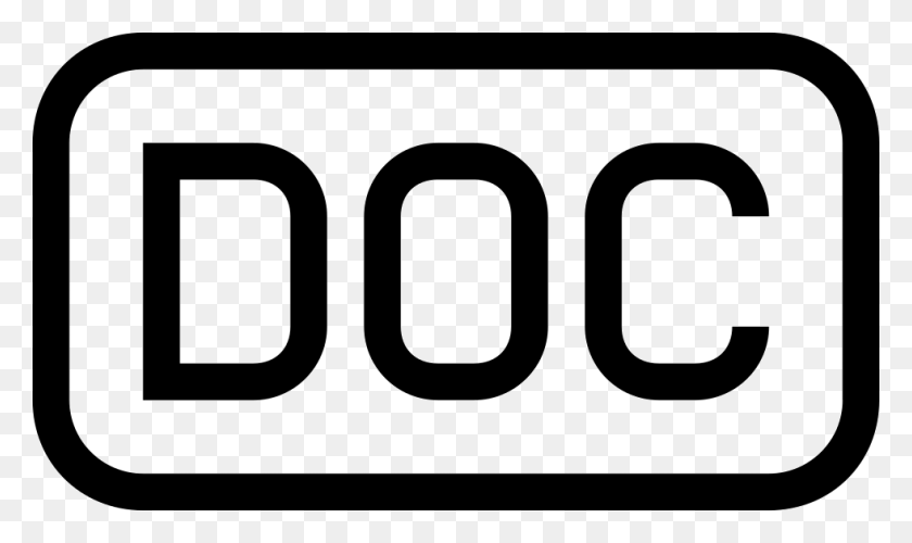 980x554 Doc Outlined Interface Symbol Of Rounded Rectangle, Number, Text, Vehicle HD PNG Download