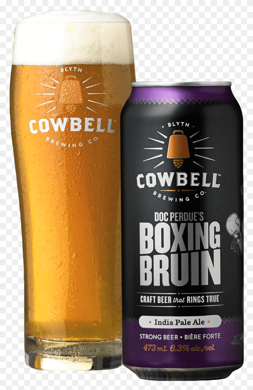 1029x1628 Doc Perdue39s Boxing Bruin India Pale Ale Cowbell Beer, Alcohol, Beverage, Drink HD PNG Download